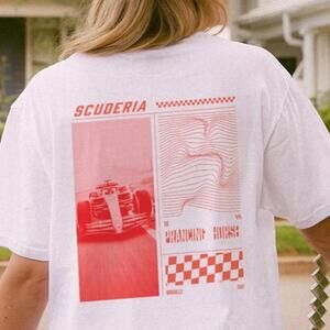 Ferrari F1 Tee Formula One F1 Racing Style Unisex Formula Racing